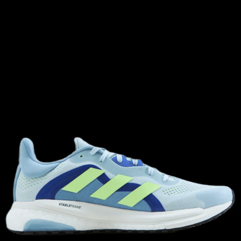 adidas SolarGlide 4 ST Shoes Halo Blue / Signal Green / Sonic Ink Flerfärgad Best