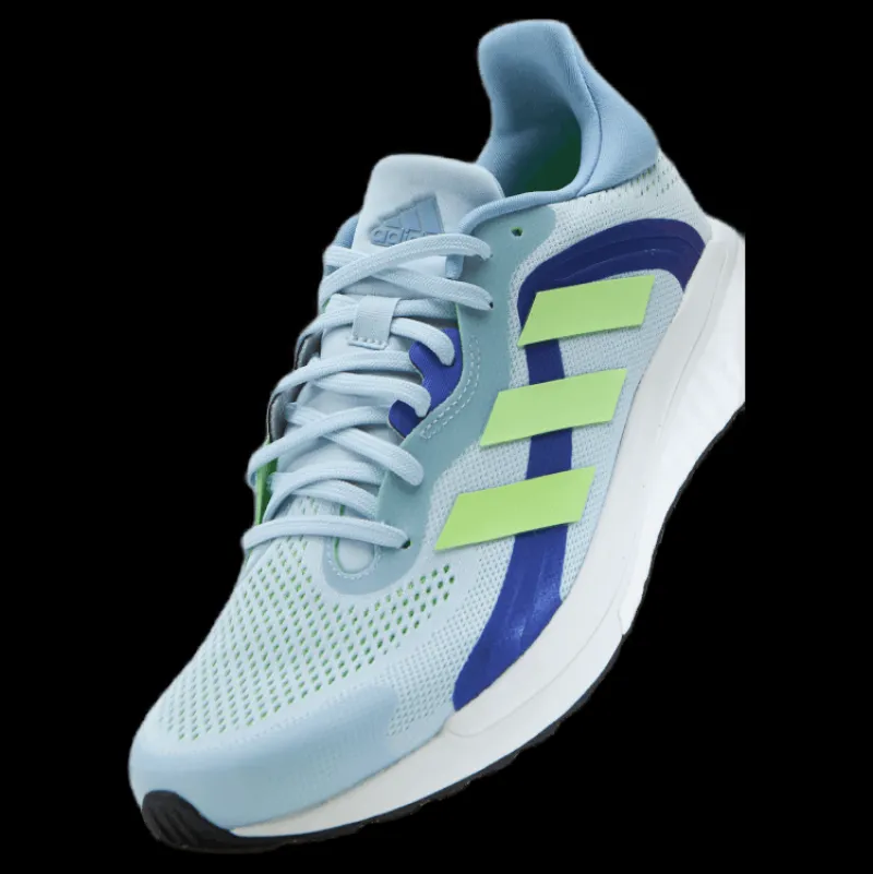 adidas SolarGlide 4 ST Shoes Halo Blue / Signal Green / Sonic Ink Flerfärgad Best