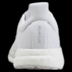 adidas SolarGlide Shoes Cloud White / Silver Metallic / Fresh Candy Vit Discount