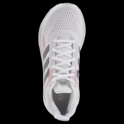 adidas SolarGlide Shoes Cloud White / Silver Metallic / Fresh Candy Vit Discount