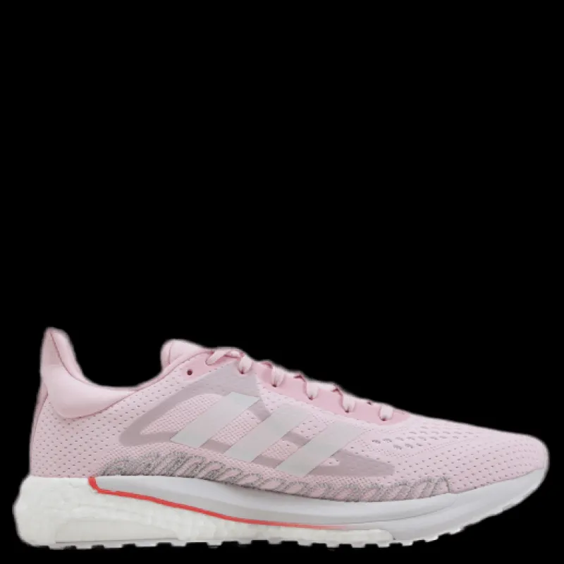 adidas SolarGlide Shoes Fresh Candy / Cloud White / Silver Metallic Rosa Outlet