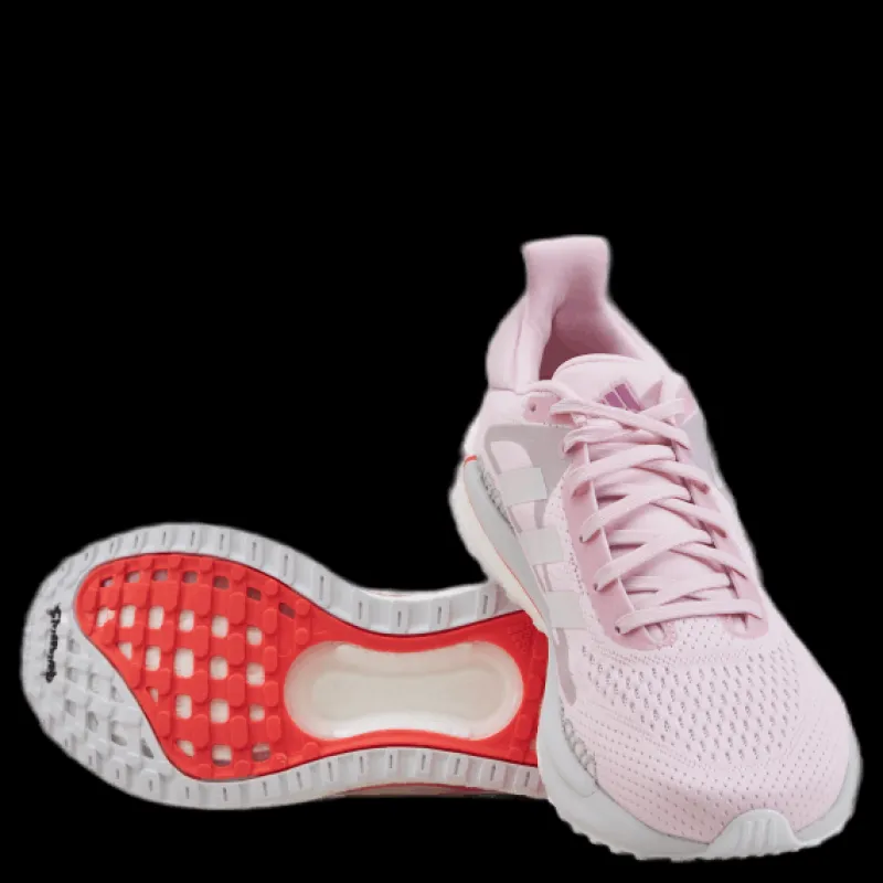 adidas SolarGlide Shoes Fresh Candy / Cloud White / Silver Metallic Rosa Outlet