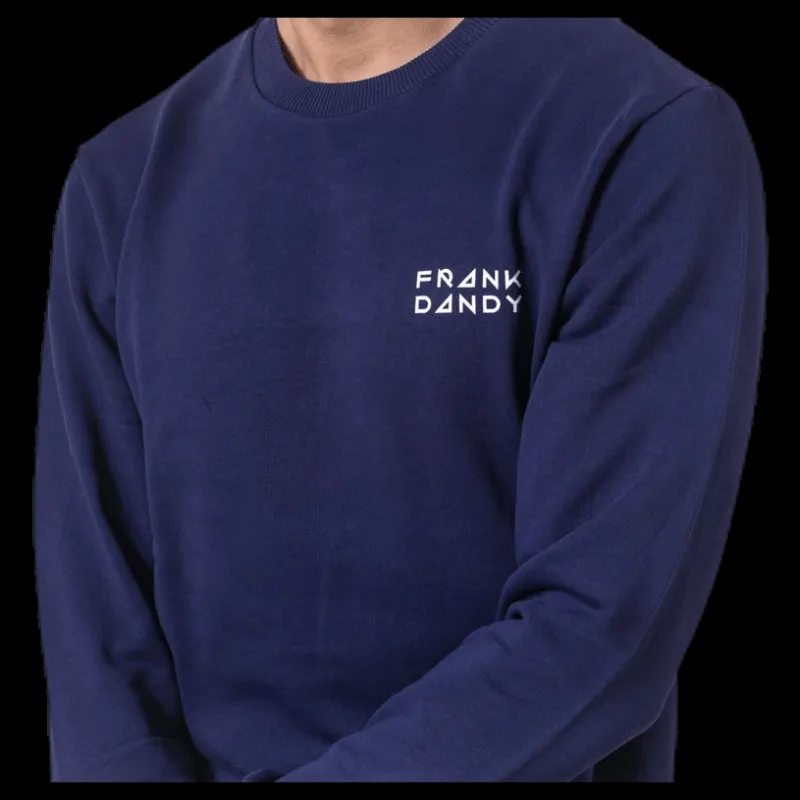 Frank Dandy Solid Crew Blue Blå Hot
