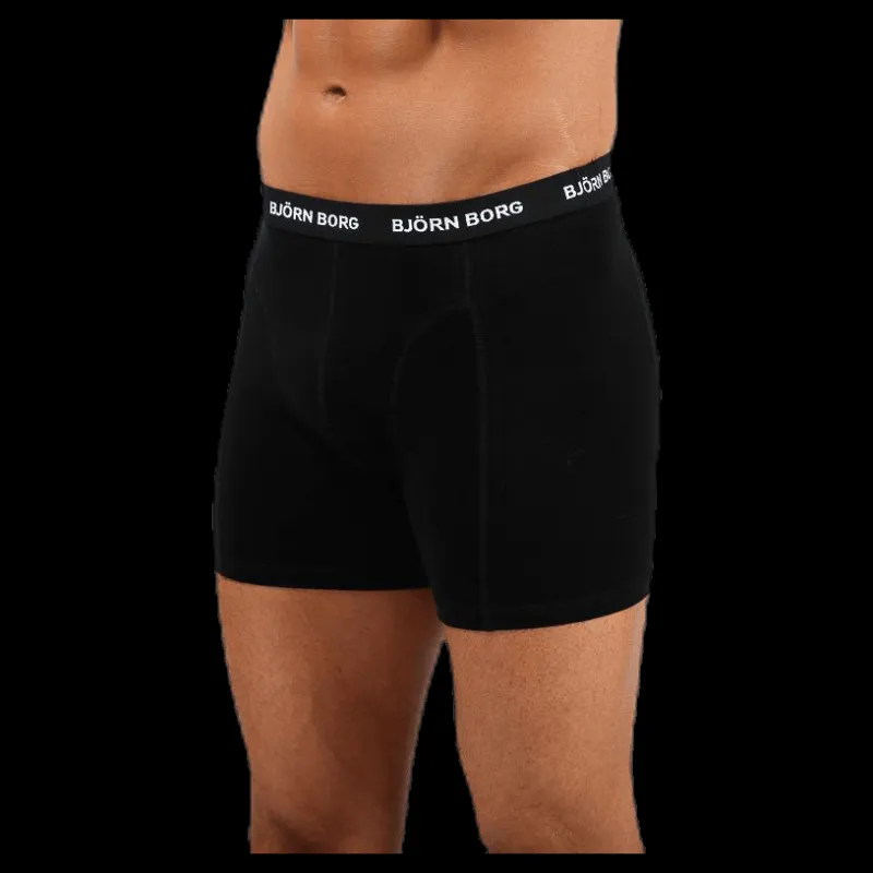 Björn Borg Solid Shorts 5-Pack Black Svart Online
