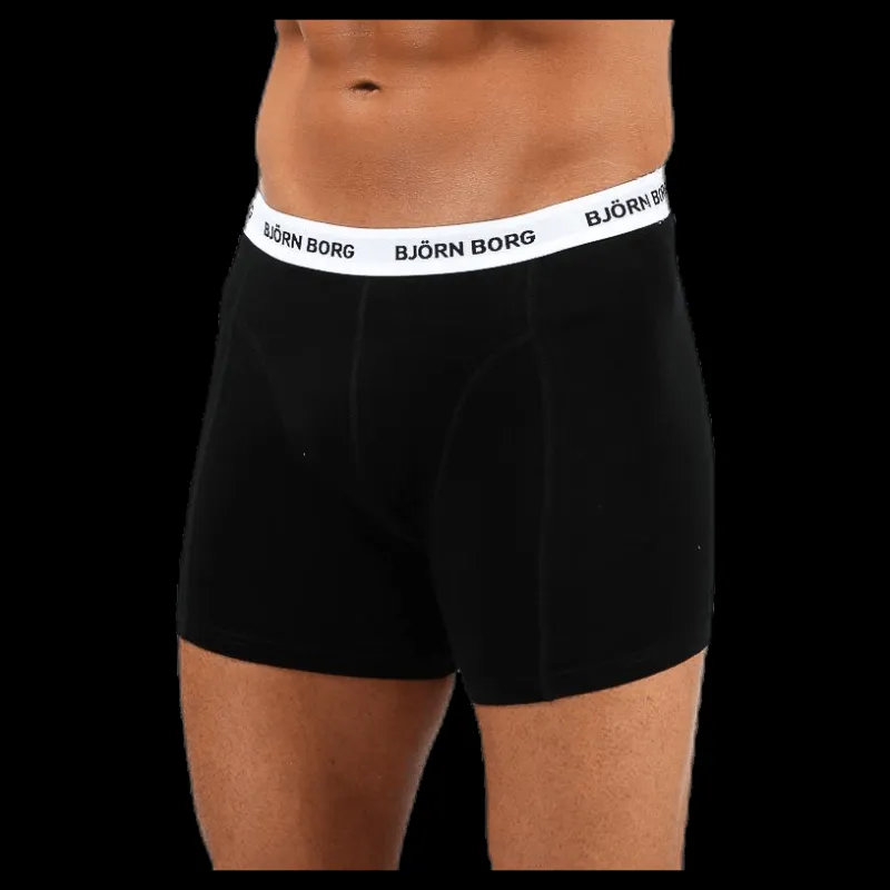 Björn Borg Solid Shorts 5-Pack Black Svart Online