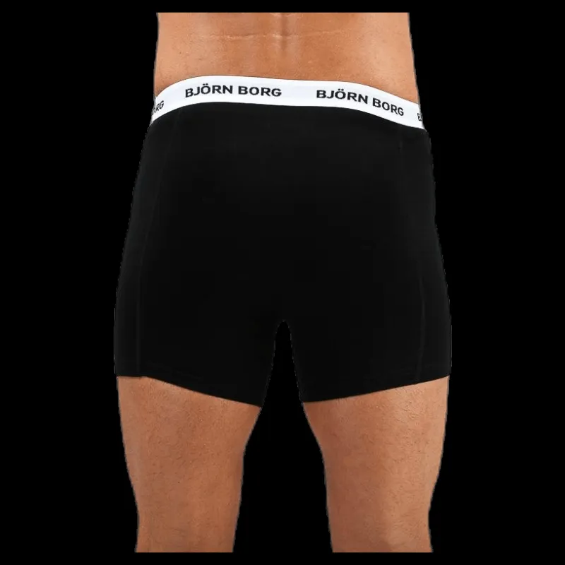 Björn Borg Solid Shorts 5-Pack Black Svart Online