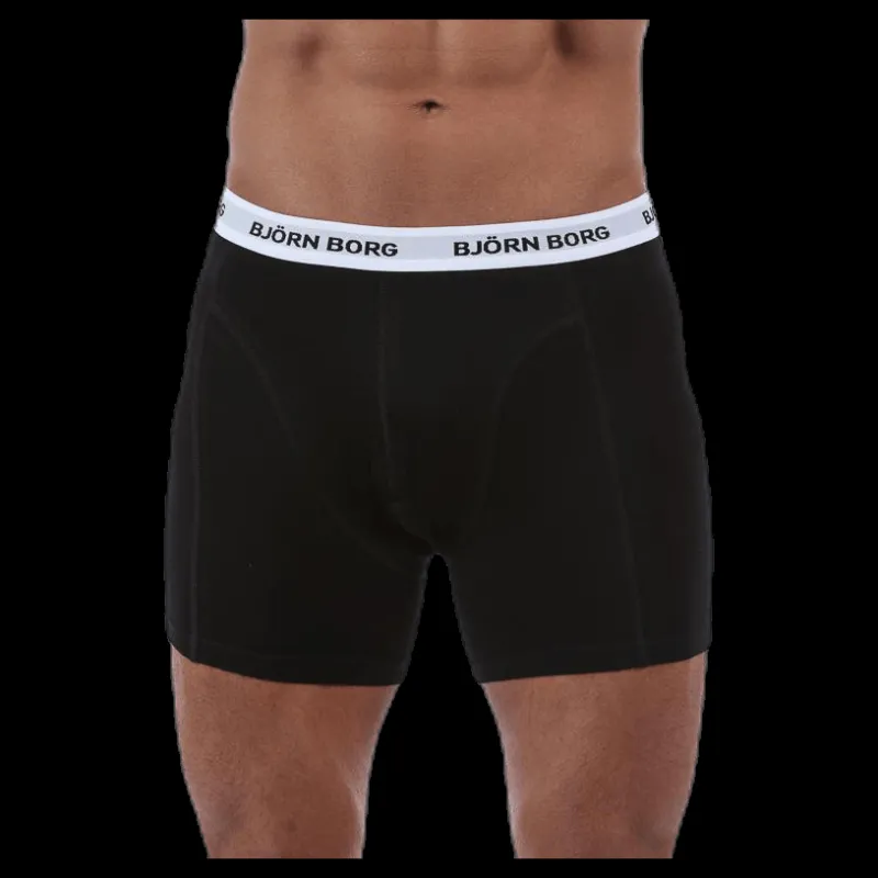 Björn Borg Solid Shorts 5-Pack Black Svart Online