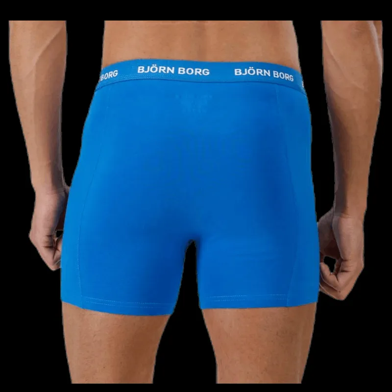Björn Borg Solid Shorts 3-Pack Blue Blå Online