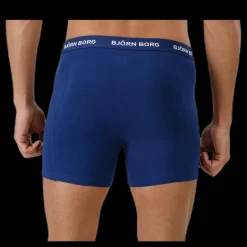 Björn Borg Solid Shorts 3-Pack Blue Blå Online