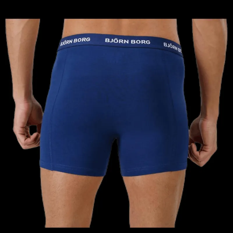 Björn Borg Solid Shorts 3-Pack Blue Blå Online