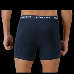 Björn Borg Solid Shorts 3-Pack Blue Blå Online