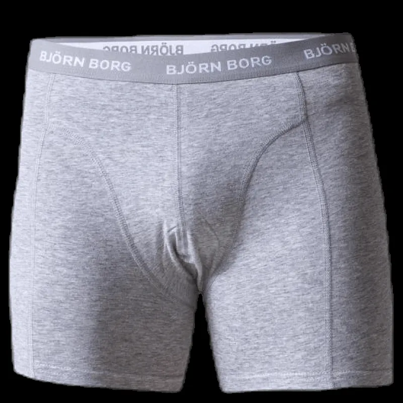 Björn Borg Solid Shorts 5-Pack Blue/Patterned Blå och Mönstrad Sale