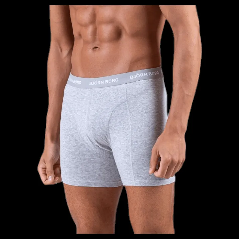 Björn Borg Solid Shorts 5-Pack Blue/Patterned Blå och Mönstrad Sale