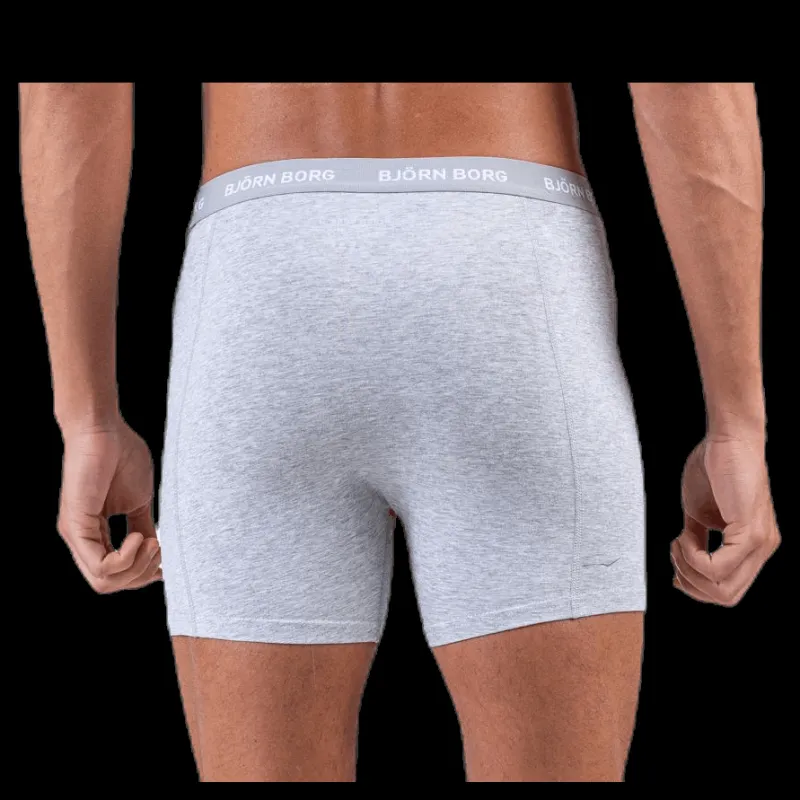 Björn Borg Solid Shorts 5-Pack Blue/Patterned Blå och Mönstrad Sale