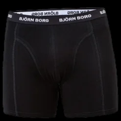 Björn Borg Solid Shorts 5-Pack Blue/Patterned Blå och Mönstrad Sale
