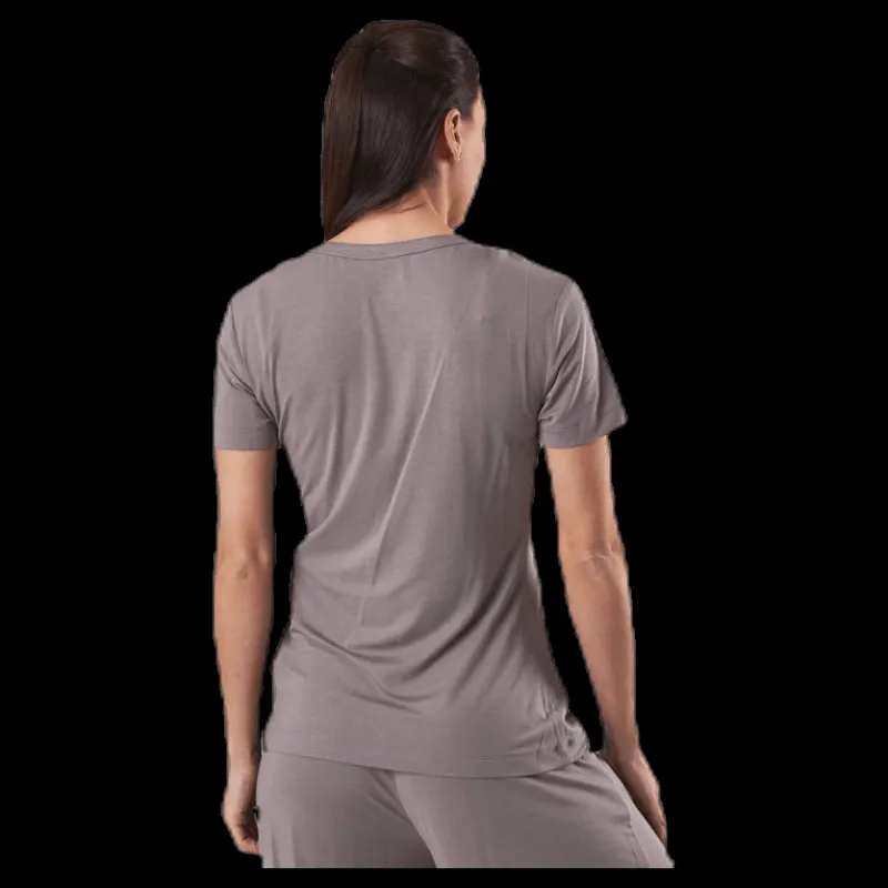 Outlet Calvin Klein Sophisticated Modal S/S V-Neck Beige
