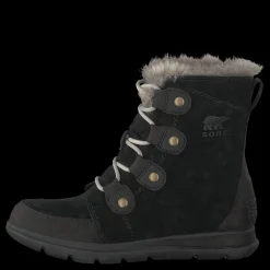 Outlet Sorel Explorer Joan 010, Black, Dark Stone Svart