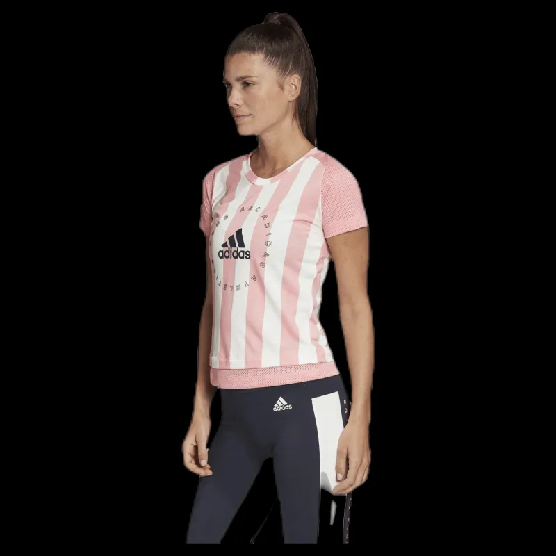 Best adidas Sp Tee Pink/White Rosa