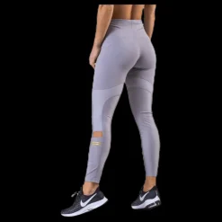 Nike Speed 7/8 Glam Tight Grey/Gold Grå Online