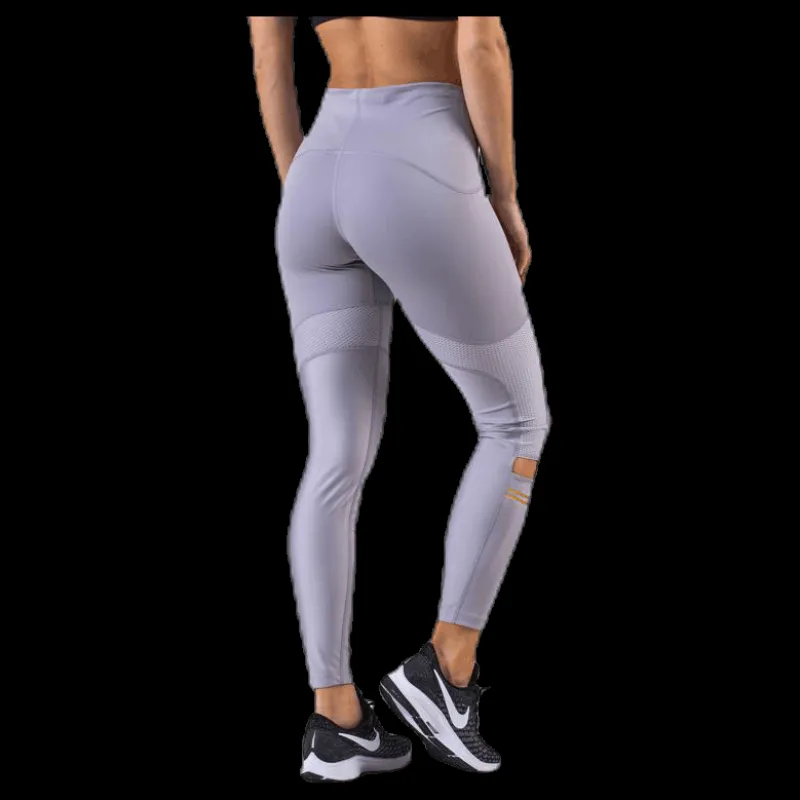 Nike Speed 7/8 Glam Tight Grey/Gold Grå Online