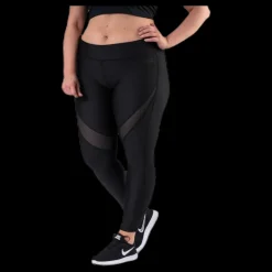Online BLACC Speed Plus Size Tights Black Svart