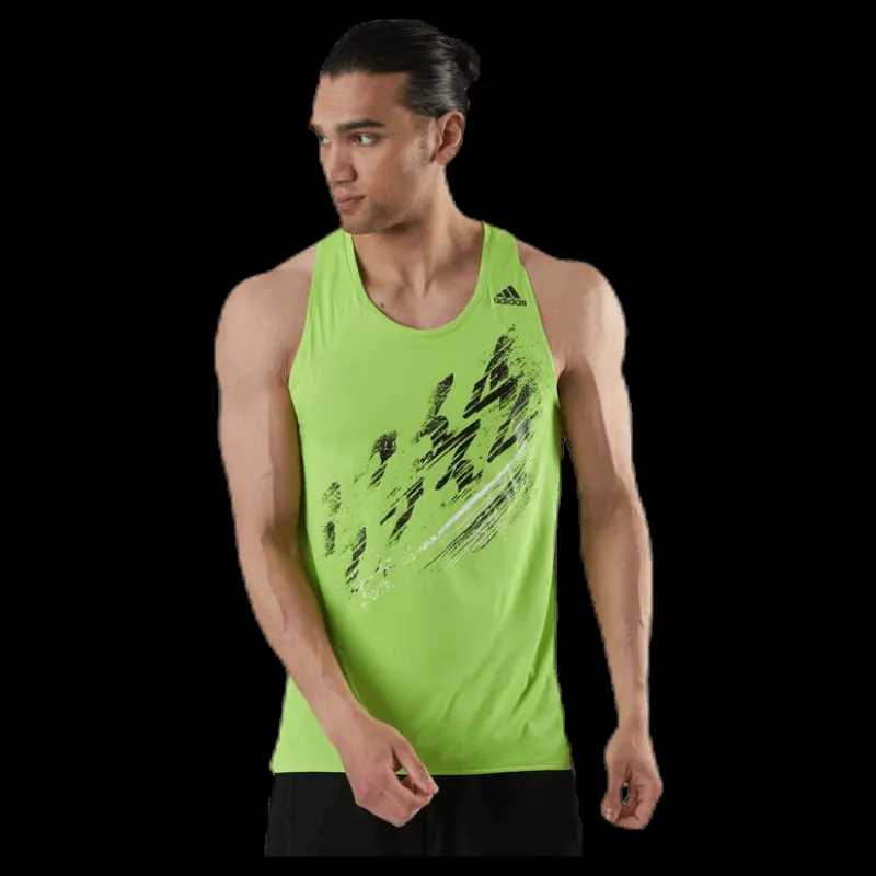 adidas Speed Singlet Yellow Gul