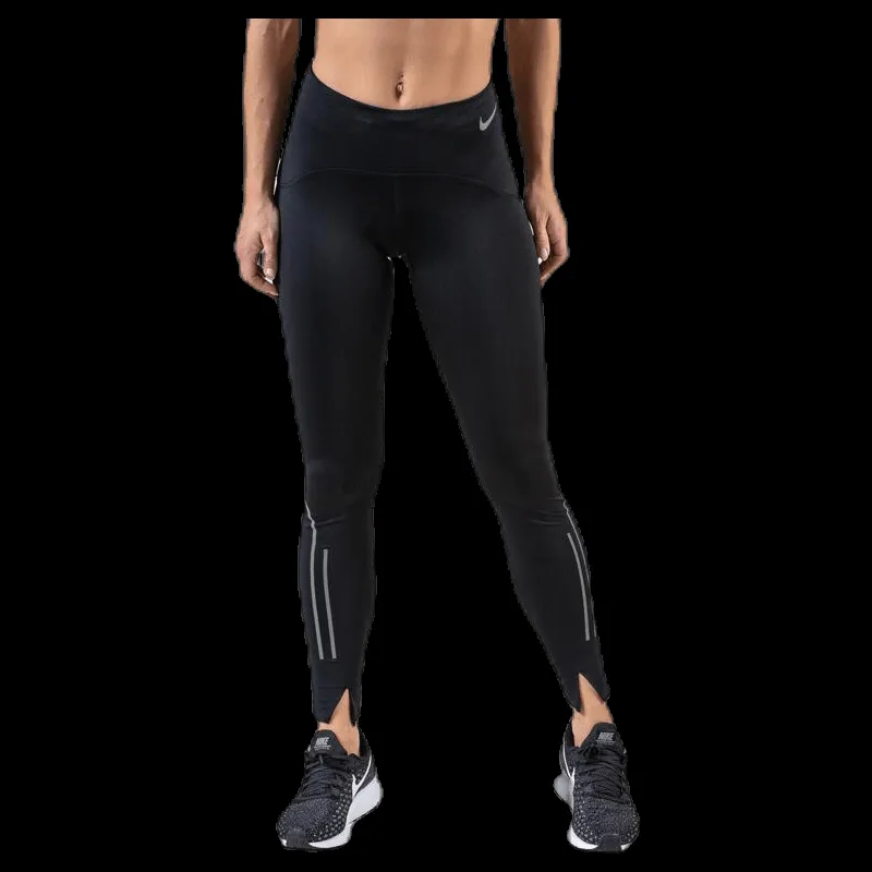 Nike Speed Tight 7/8 Matte Black/Grey Svart Hot