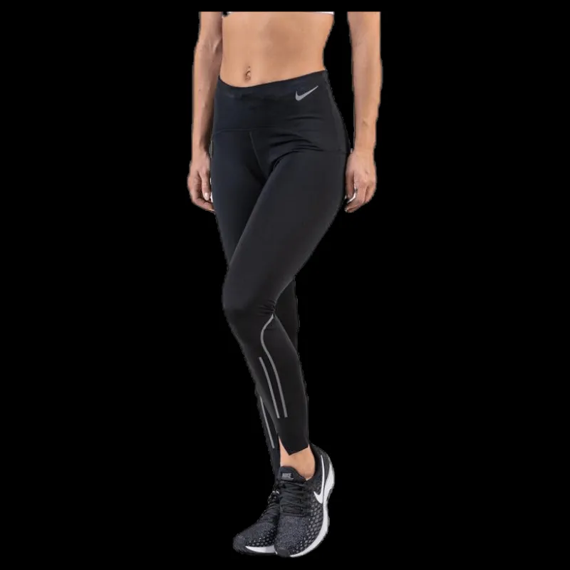 Nike Speed Tight 7/8 Matte Black/Grey Svart Hot