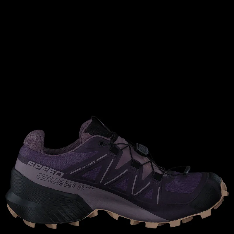 Salomon Speedcross 5 Gtx W Mysterioso/quail/sirocco Blå Discount