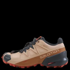 Best Salomon Speedcross 5 Gtx W Sirocco/mocha Mousse/mecca Ora Flerfärgad