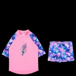 Outlet Speedo Bb Girl Pink Sunscreen Pink/blue Flerfärgad