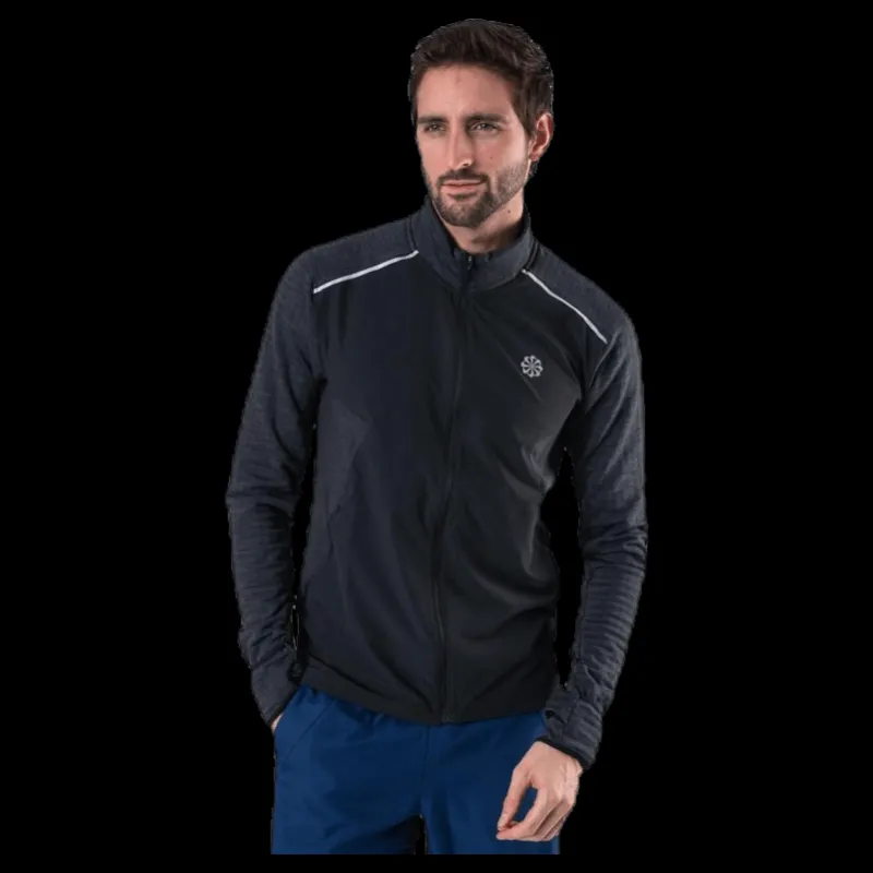 Best Nike Sphere Top LS FF Black Svart