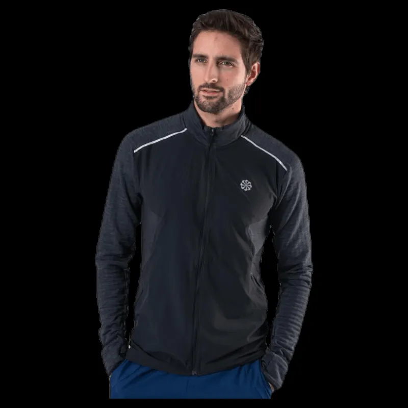 Best Nike Sphere Top LS FF Black Svart