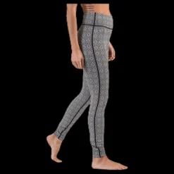 Outlet Odd Molly Spin To Win Mid Layer Tights White/Black Vit och Svart