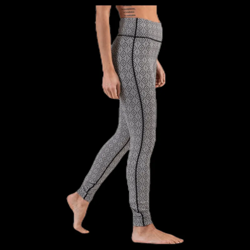Outlet Odd Molly Spin To Win Mid Layer Tights White/Black Vit och Svart