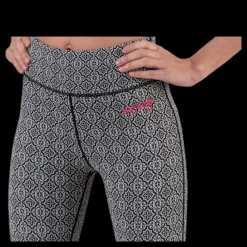 Outlet Odd Molly Spin To Win Mid Layer Tights White/Black Vit och Svart