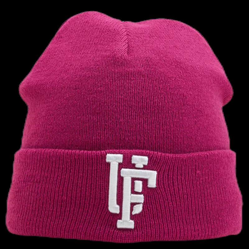 UpFront Spinback Youth Beanie Pink Rosa