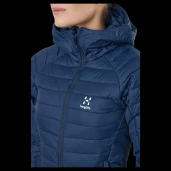 Outlet Haglöfs Spire Mimic Hood Women Tarn Blue Solid Blå