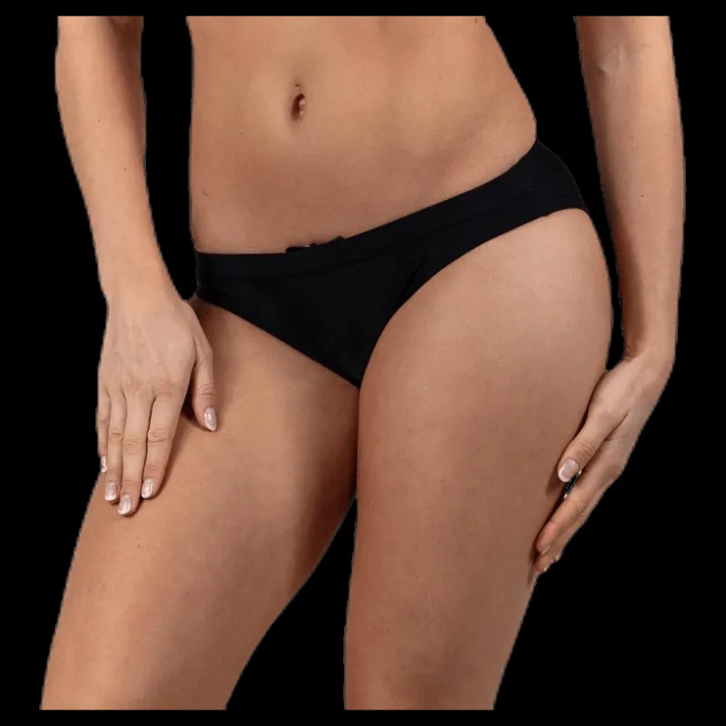 Nike Swim Sport Bikini Bottom Solid Black Svart New