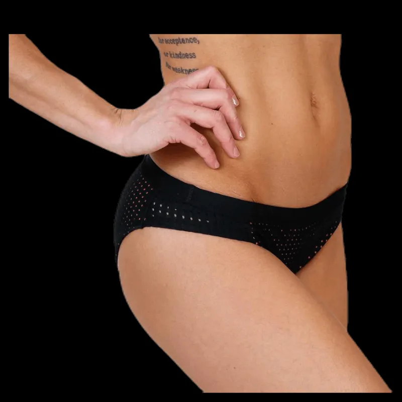 Nike Swim Sport Bikini Sport Mesh Bottom Black Svart Discount