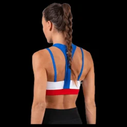 Tommy Hilfiger Sport Sport Bra Mid Impact Back Detail Blue Blå Online
