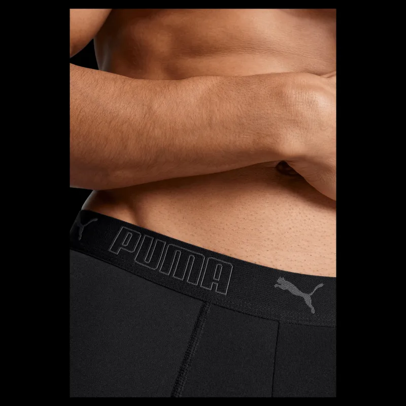 Best Puma Sport Microfiber Boxer 2p Black Svart
