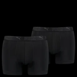 Best Puma Sport Microfiber Boxer 2p Black Svart