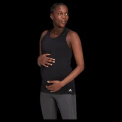 Clearance adidas Sport Tank (Maternity) Black / White Svart