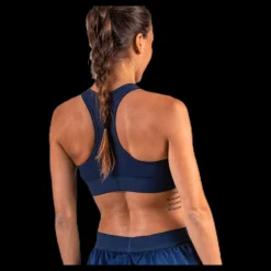 Tommy Hilfiger Sport Sports Bra Medium Tri Logo Blue Blå Best