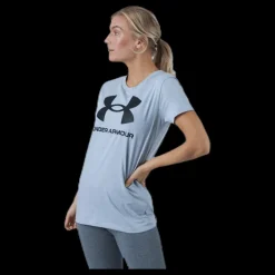 Outlet Under Armour Sportstyle Graphic SS Black/Grey Svart och Grå