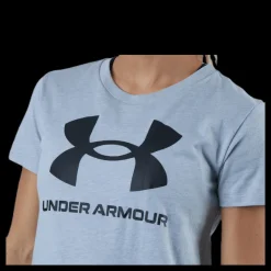 Outlet Under Armour Sportstyle Graphic SS Black/Grey Svart och Grå