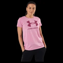 Under Armour Sportstyle Graphic SS Pink Rosa