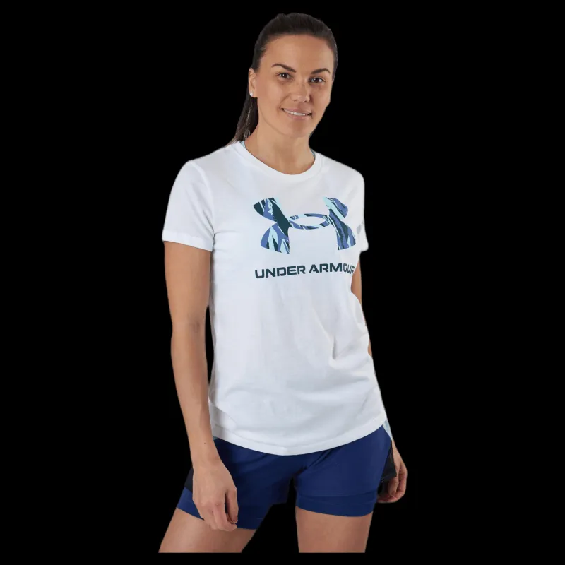 Under Armour Sportstyle Graphic SS White Vit Discount