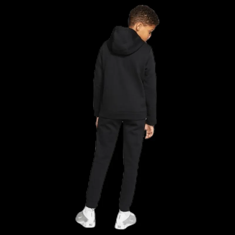 Outlet Nike Sportswear Big Kids' (Boys') Tracksuit BLACK/BLACK/BLACK/WHITE Svart
